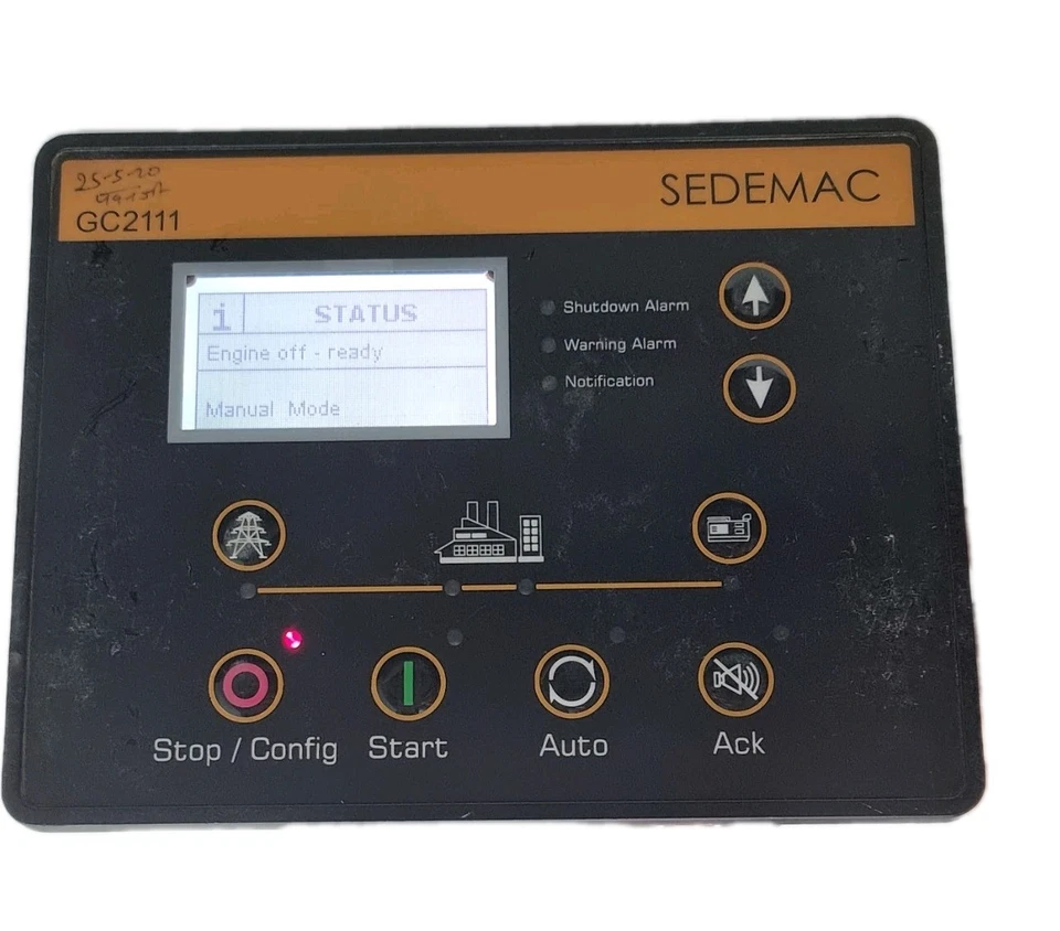 USED WORKING SEDEMAC GC2111 GENERATOR CONTROLLER GC2111 FREE FAST SHIP